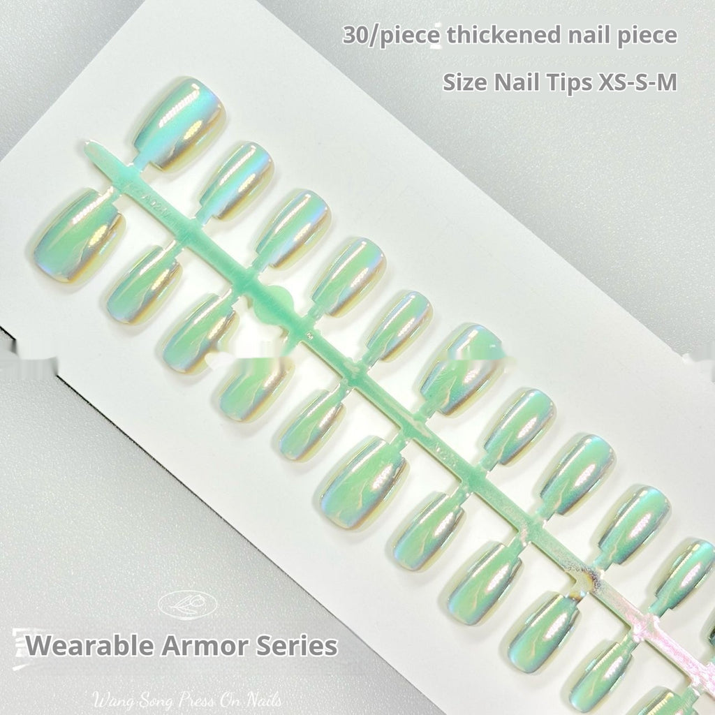 Nail Art Studio Electroplating Cat's Eye 02 Idle Court Wild Wadding Aurora Nail Wear Nail