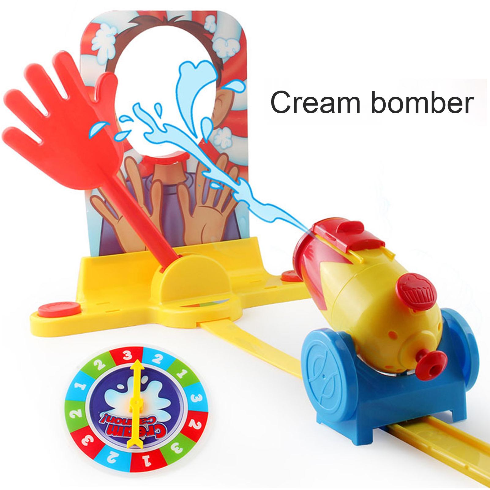 Cream Cannon Face Slap Machine Palm Slap Parent-child Interactive Board Game Toy