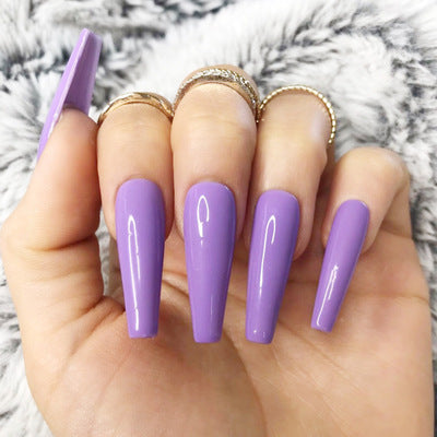 Matte glossy nail patch