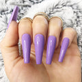 Matte glossy nail patch