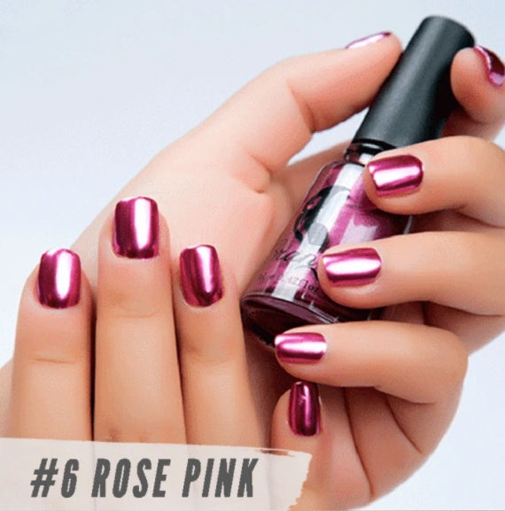 Graney New metallic color, stainless steel color, mirror silver nail polish
