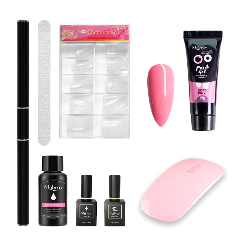 Mobray Manicure phototherapy lamp nail extension cream nail set