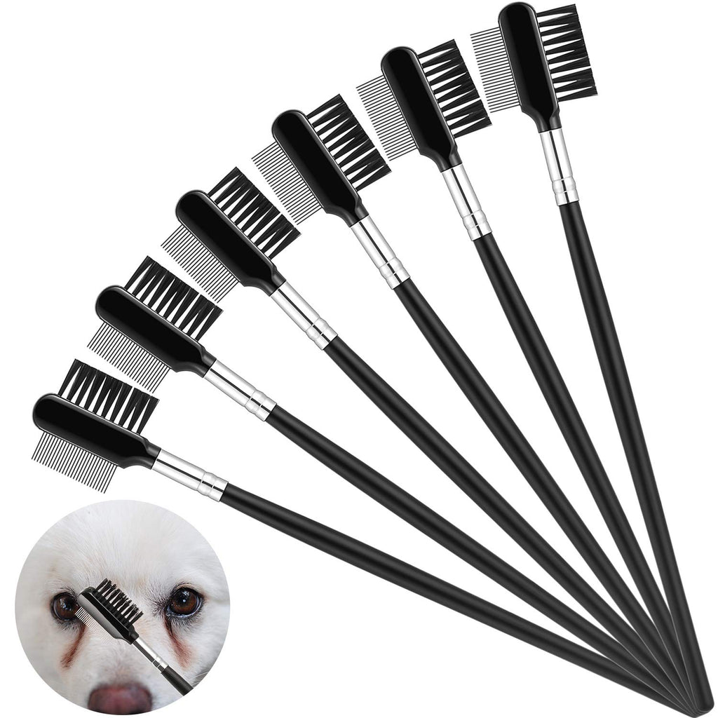 Dog Eye Comb Tear Stain Remover Comb Double-Head Tear Stain Comb For Small Dogs  Metal Eye Booger Remover For Dogs Puppy Cat Grooming Comb For Removing Crust Mucus And Flea