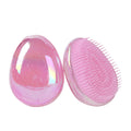 Egg hair combing straight hair comb