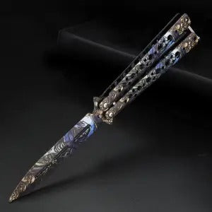 Practice Folding Knife Comb Uncut Toy