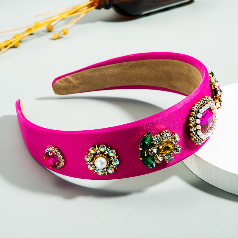 Women's broad-brimmed headband