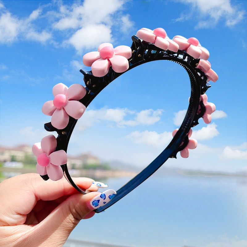 Girls' Clip Hair Accessories Crushed Hair Headband
