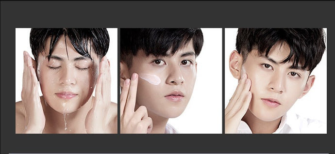 Men's Su Yan cream BB cream concealer acne marks students natural color beginners suit to send white cosmetics