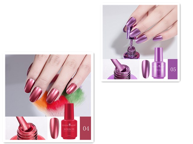 Queen Fingers Mirrors Nail Polish