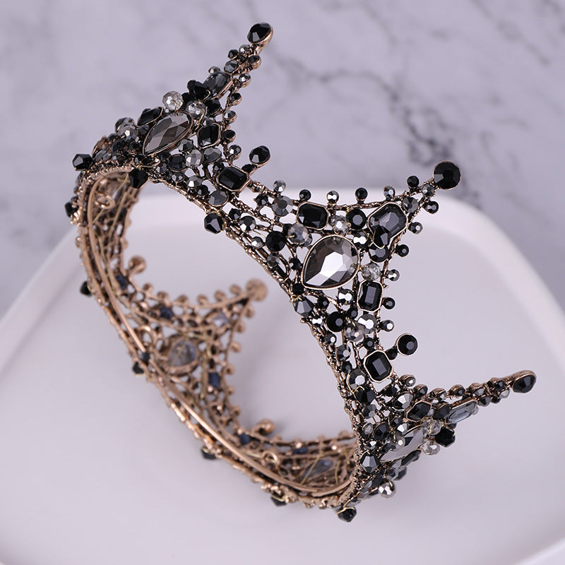 Retro crown crown princess performance headdress