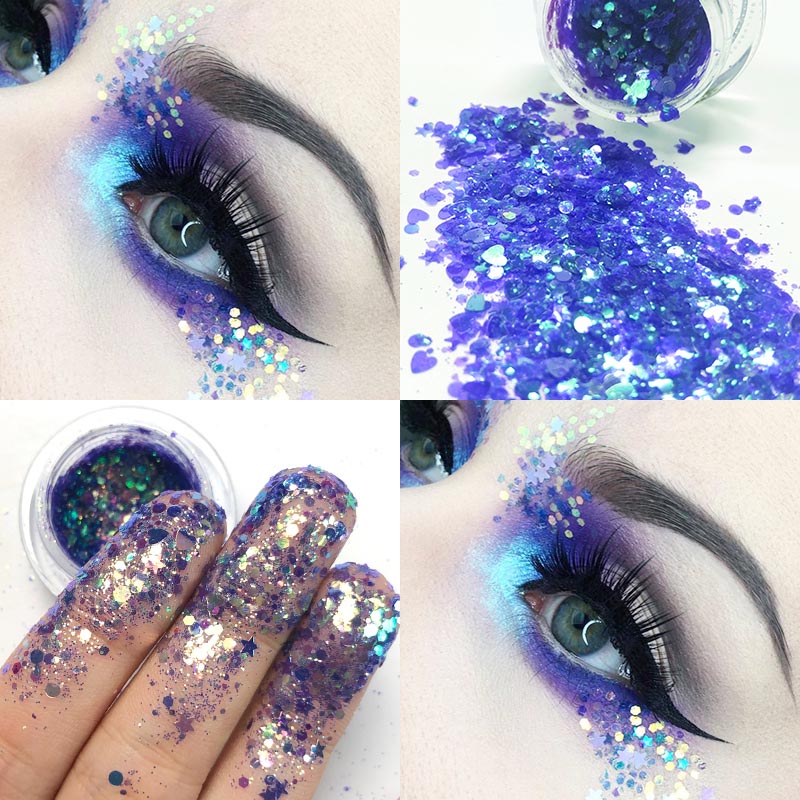 Sequin gel cream