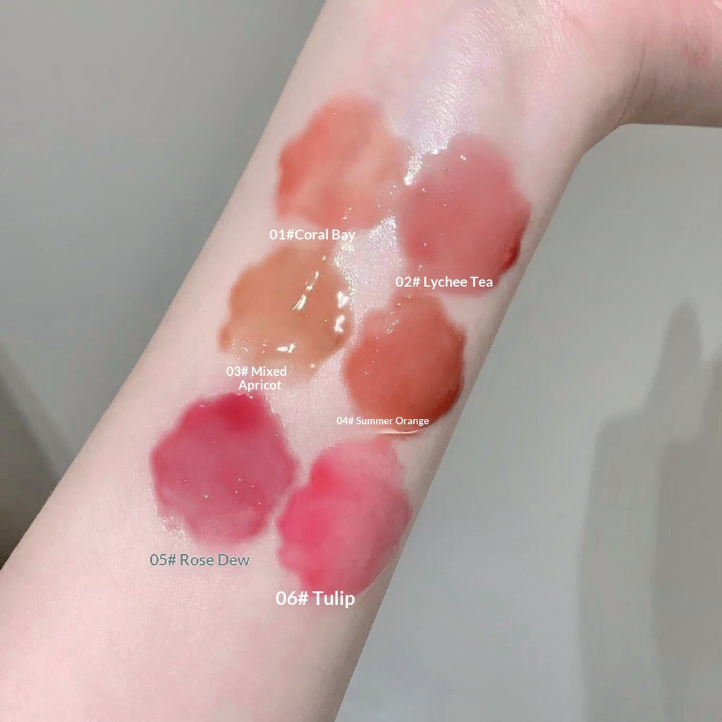 Sheer, Long-lasting Lip Glaze Lipstick Cosmetics