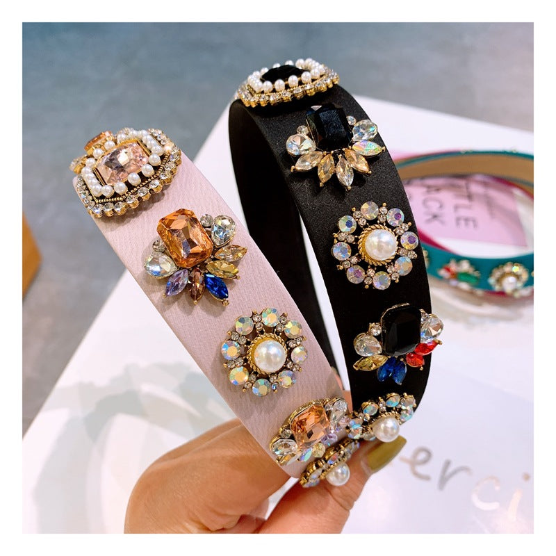 Diamond and gem hairpin