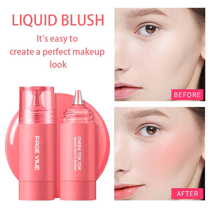 Page Wine Liquid Blush Brightening White Rouge Multifunctional