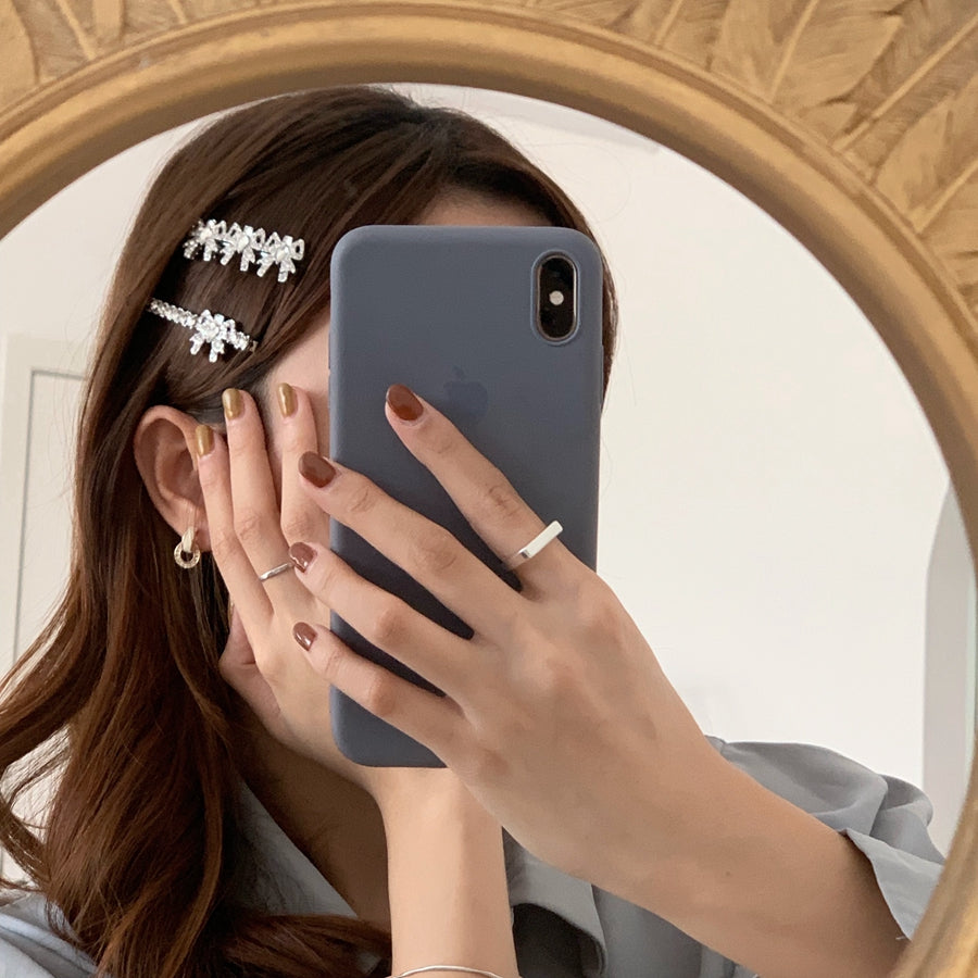 Diamond bangs clip a word clip hairpin retro all-match
