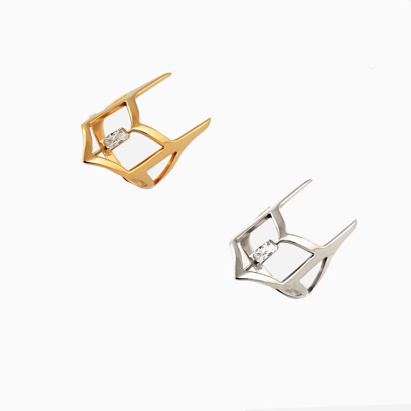 Zircon Adjustable Fingertip Ring Nail Joint Ring