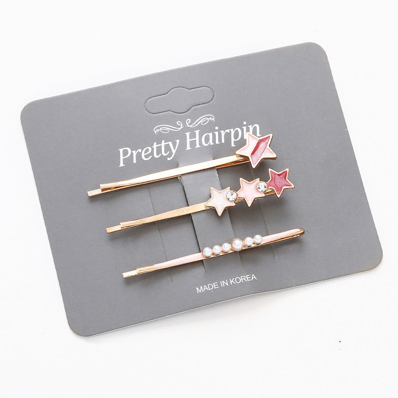 Star headdress hair accessories bangs clip