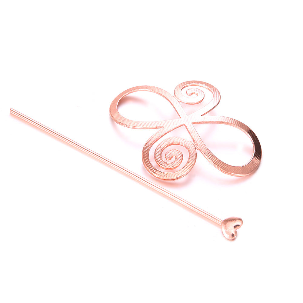 Simple hairpin and comb plate
