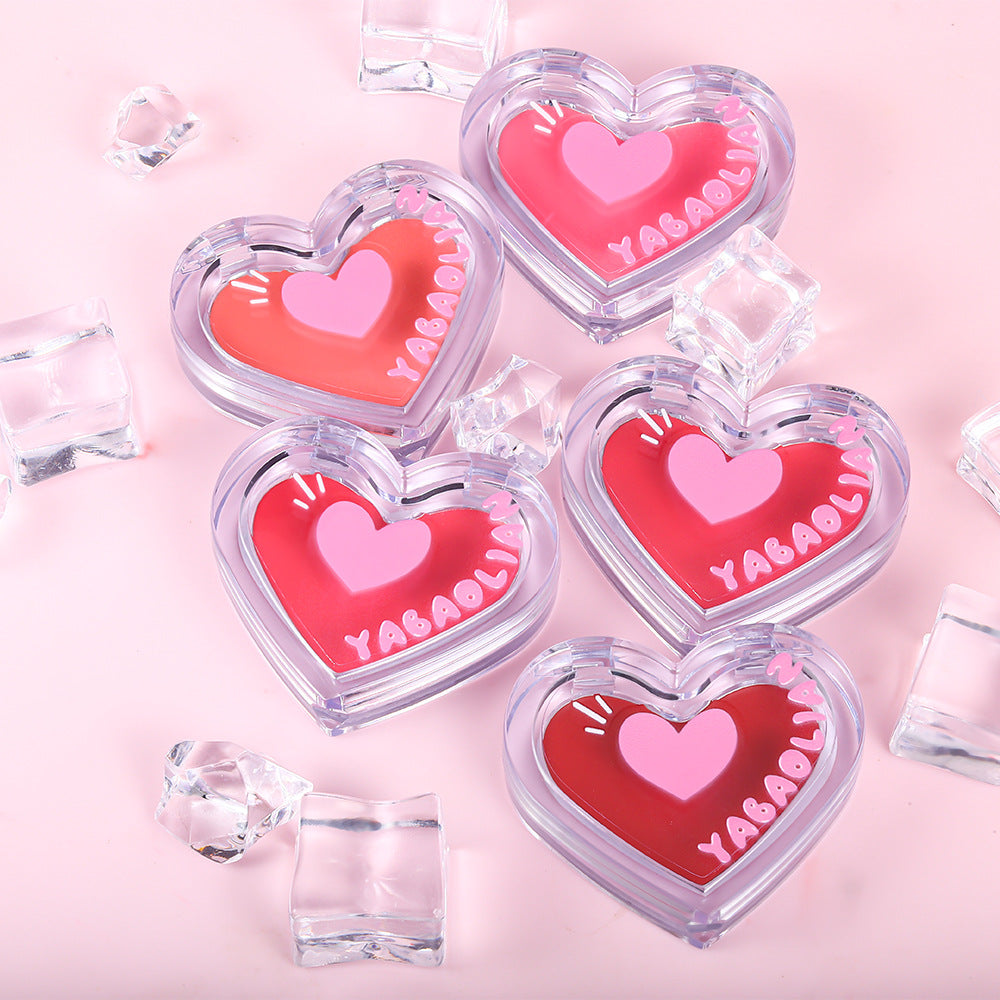 Yagaolian Blush Love Makeup Red Series Shimmer