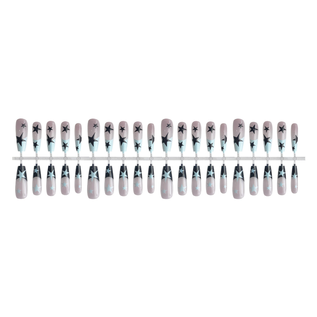 New Chinese Gradient XINGX Wear Prefabricated Nail Tip Long Ladder