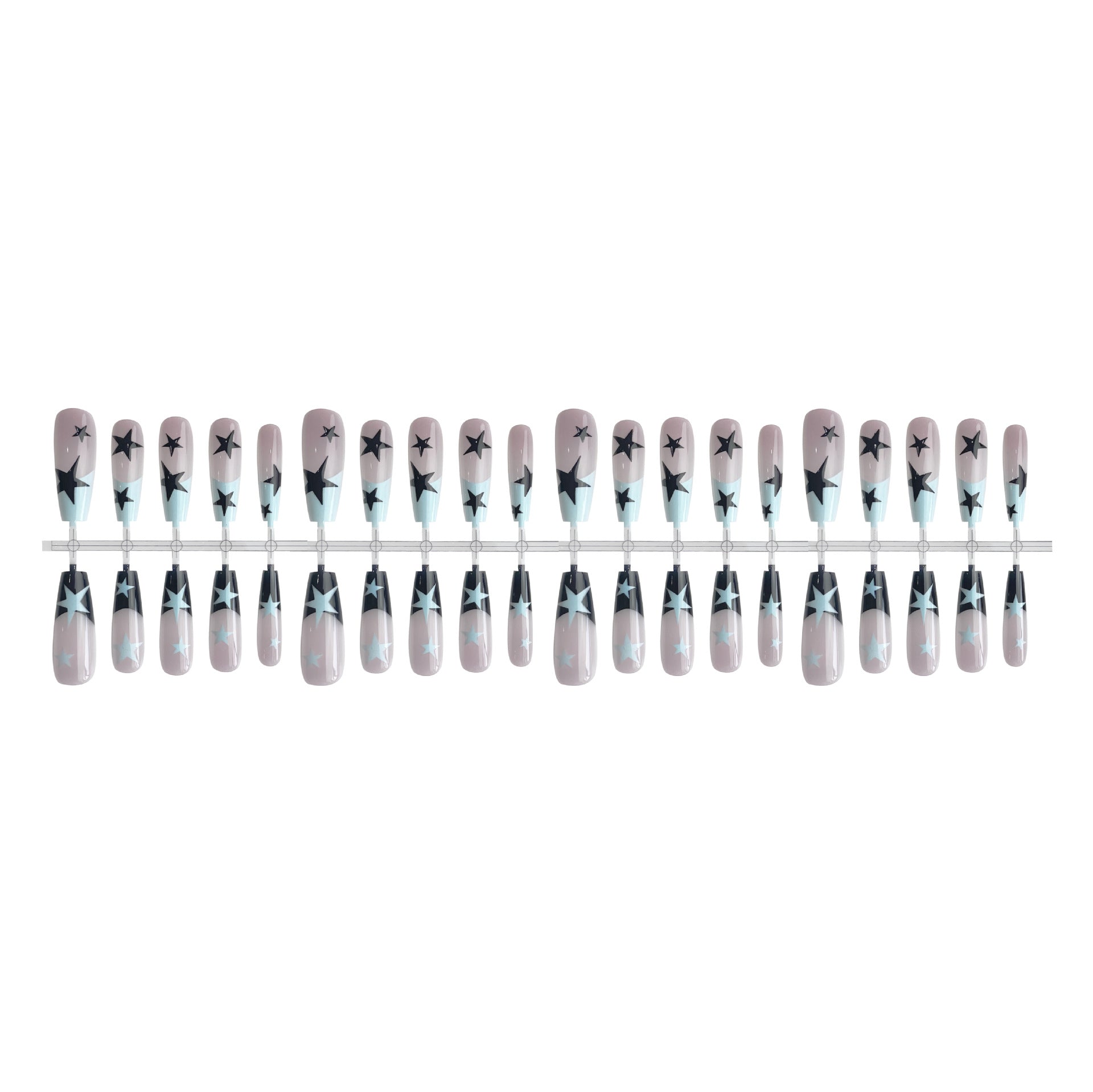 New Chinese Gradient XINGX Wear Prefabricated Nail Tip Long Ladder