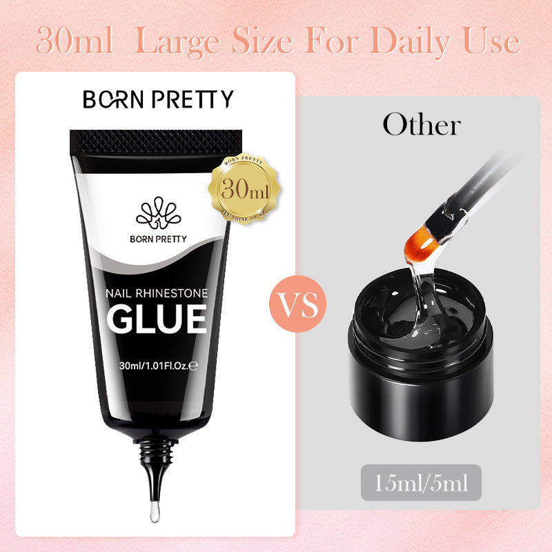 Born Pretty Super Sticky Long-lasting Rub Powder Wash-free Manicure Nail Tip