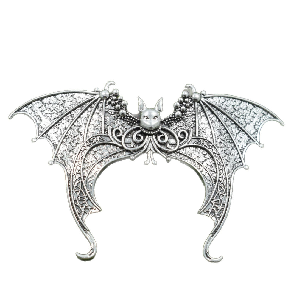 New Gothic Witch Halloween French Bat Hair Clip