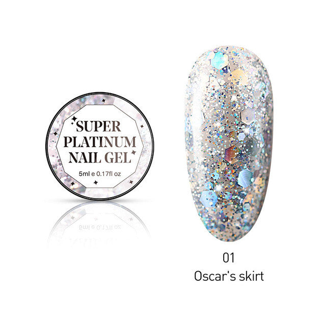 Super Platinum Gel nail polish