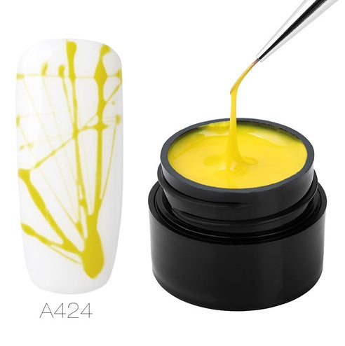 Rosalind spider nail gel Carved nail polish