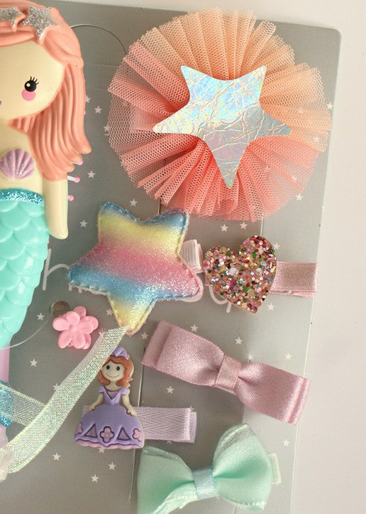 Children hairpin hair rope princess comb