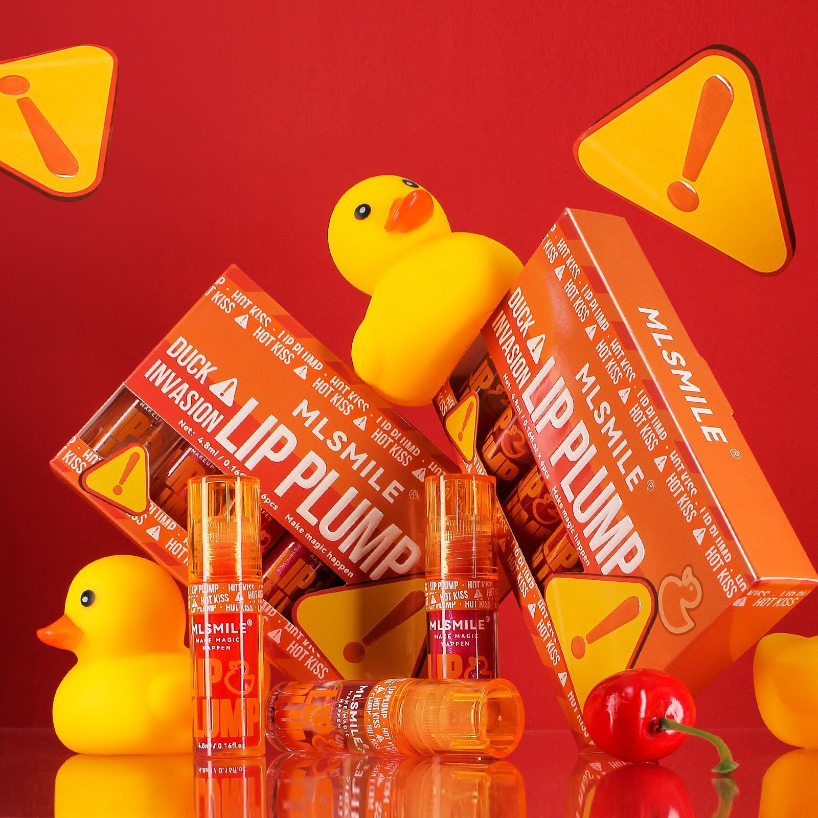 Makeup Duckbill Plump Lip Moisturizing Liquid Lipstick Lip Glaze