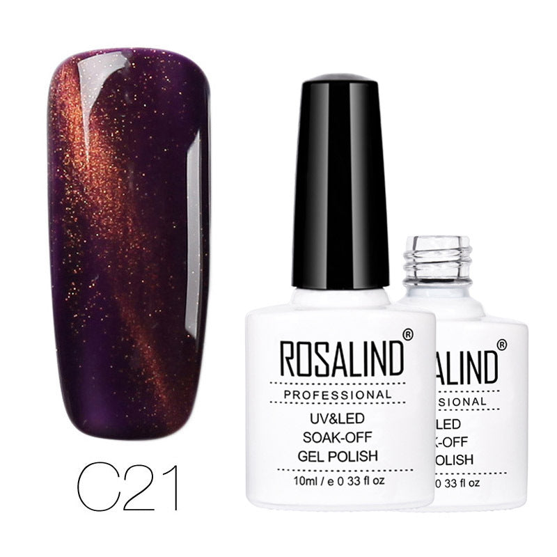 Rosalind nail polish phototherapy gel cat eye gel nail polish 30 color