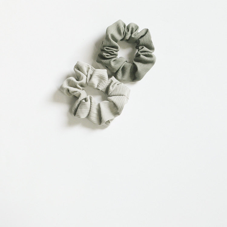 Fabric small mesh large intestine hair tie