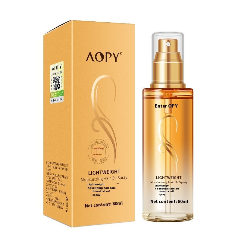 AOPY Moisturizing Hair Care Essential Oil Spray Improves Dry Hair