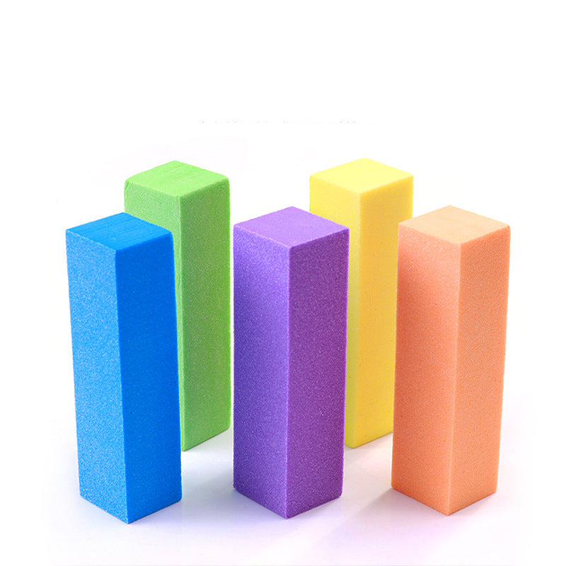 Nail sponge block