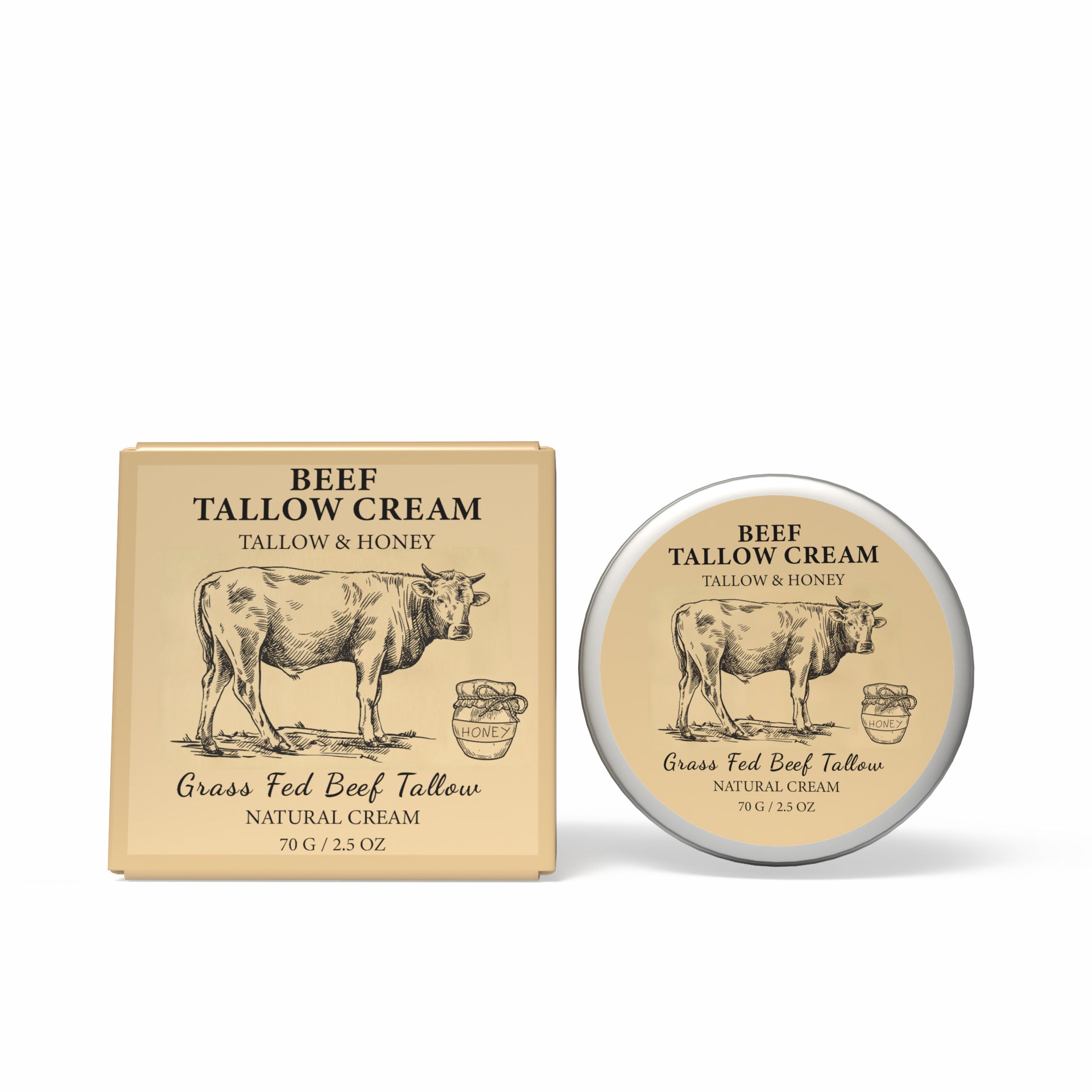 Honey Cow Fat Moisturizes Skin Moisturizing Cream
