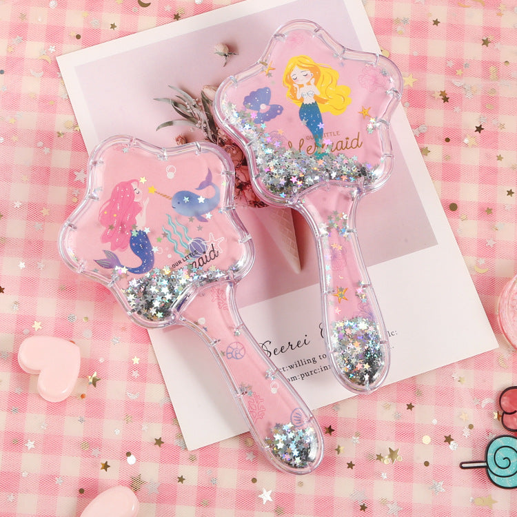 Cartoon girl antistatic air comb