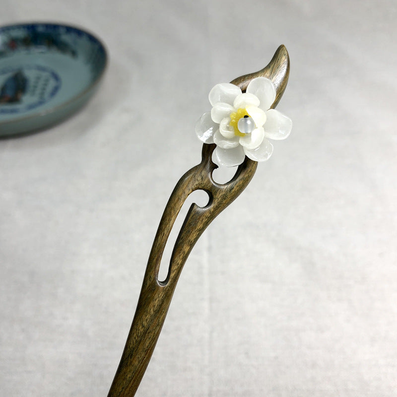 Classical Ebony Hairpin