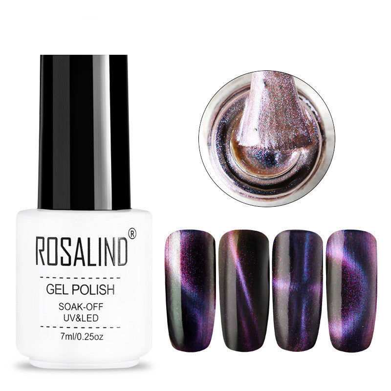 Rosalind Cat's eye glue styles changeable DIY nail polish glue