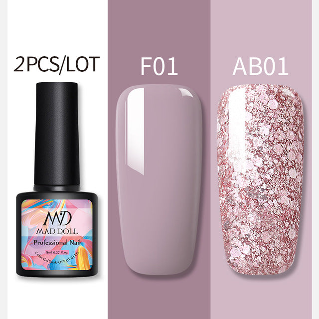 MAD DOL pure color nail polish