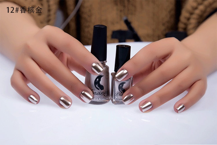 Grany Stainless Steel Color Mirror Silver Nail Polish