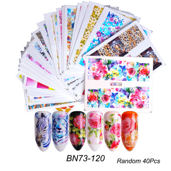 Full Beauty Nail Sticker Set