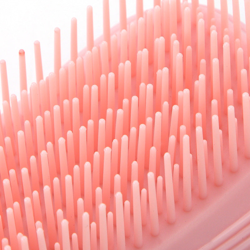 Scalp protection claw plastic hair comb