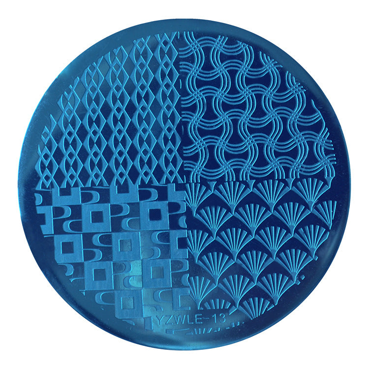 Masura DIY nail print steel plate nail print version template