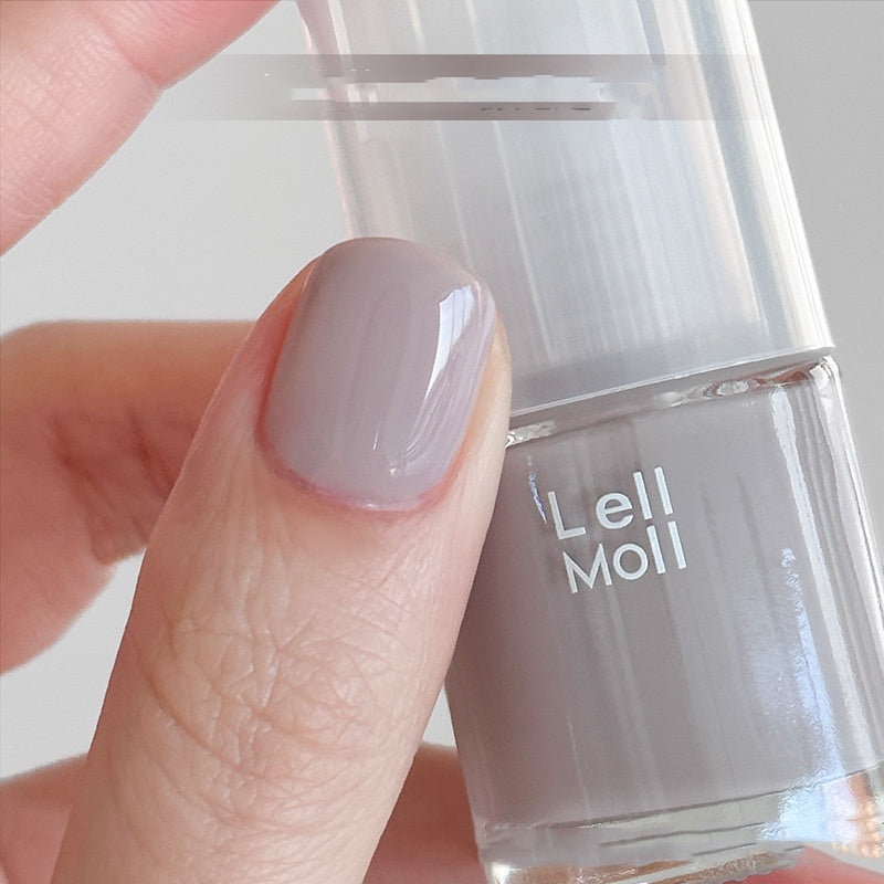 Lell Moll Water-based Tearable Nail Polish Baking-free And Tasteless