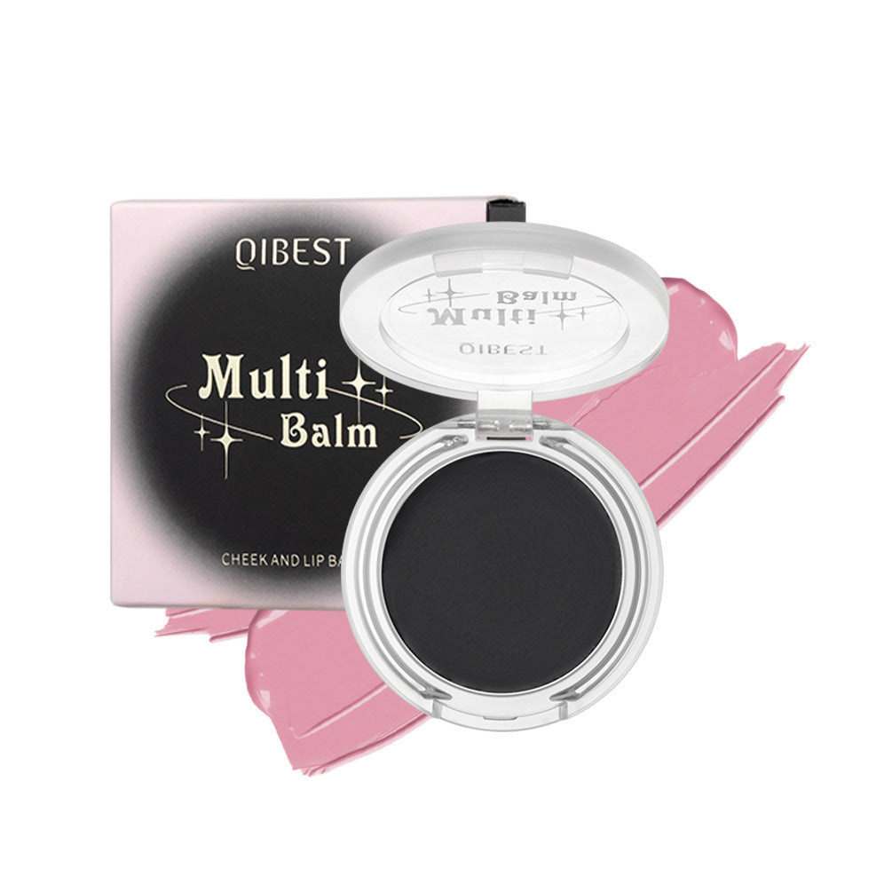 Qibest Warm Blush Black Transparent Crystal Color Changing PH Magic Gel Natural Nude Makeup Lip Cheek Dual-use Makeup