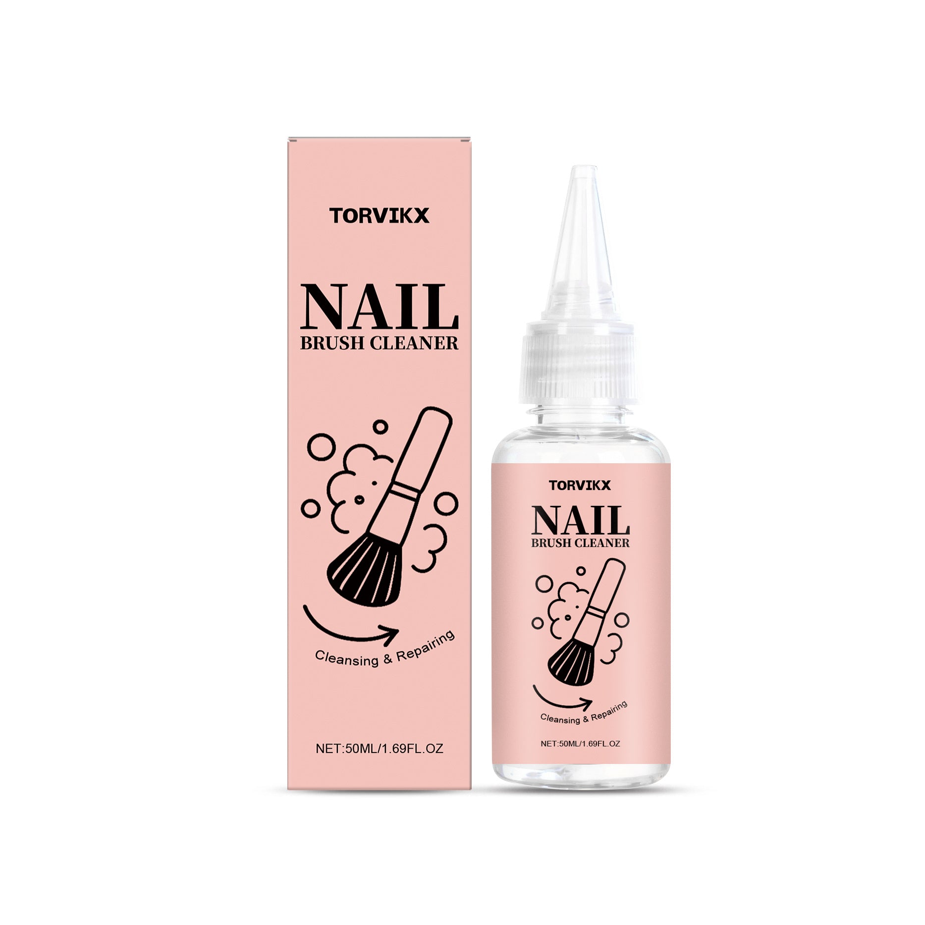 Torvikx Nail Brush Cleaner