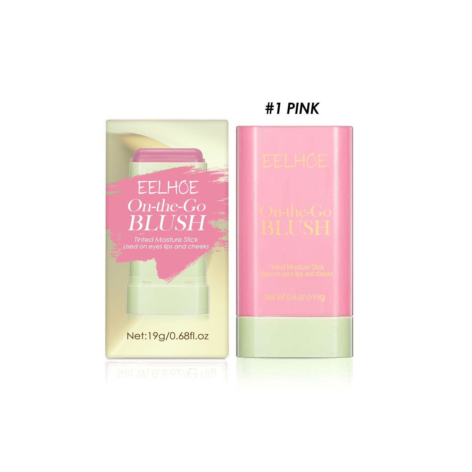 Eelhoe Brightening And Repairing Three-dimensional Highlight Delicate Waterproof Multifunctional Blush Stick