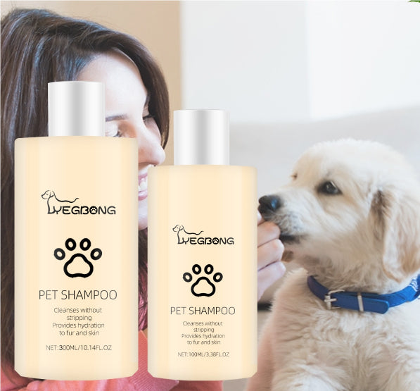 YegBong Pet Shampoo Mild And Clean Pet Cat And Dog Hair Soft And Unknotted Shampoo Shampoo