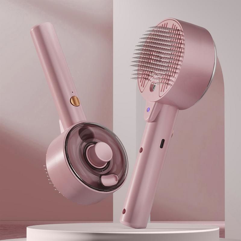 Cat Dog Steamy Brush Pet Spa Brush Dogs Cats Defur Comb Steamy Pet Brushes USB Rechargeable Comb For Long And Short Hair